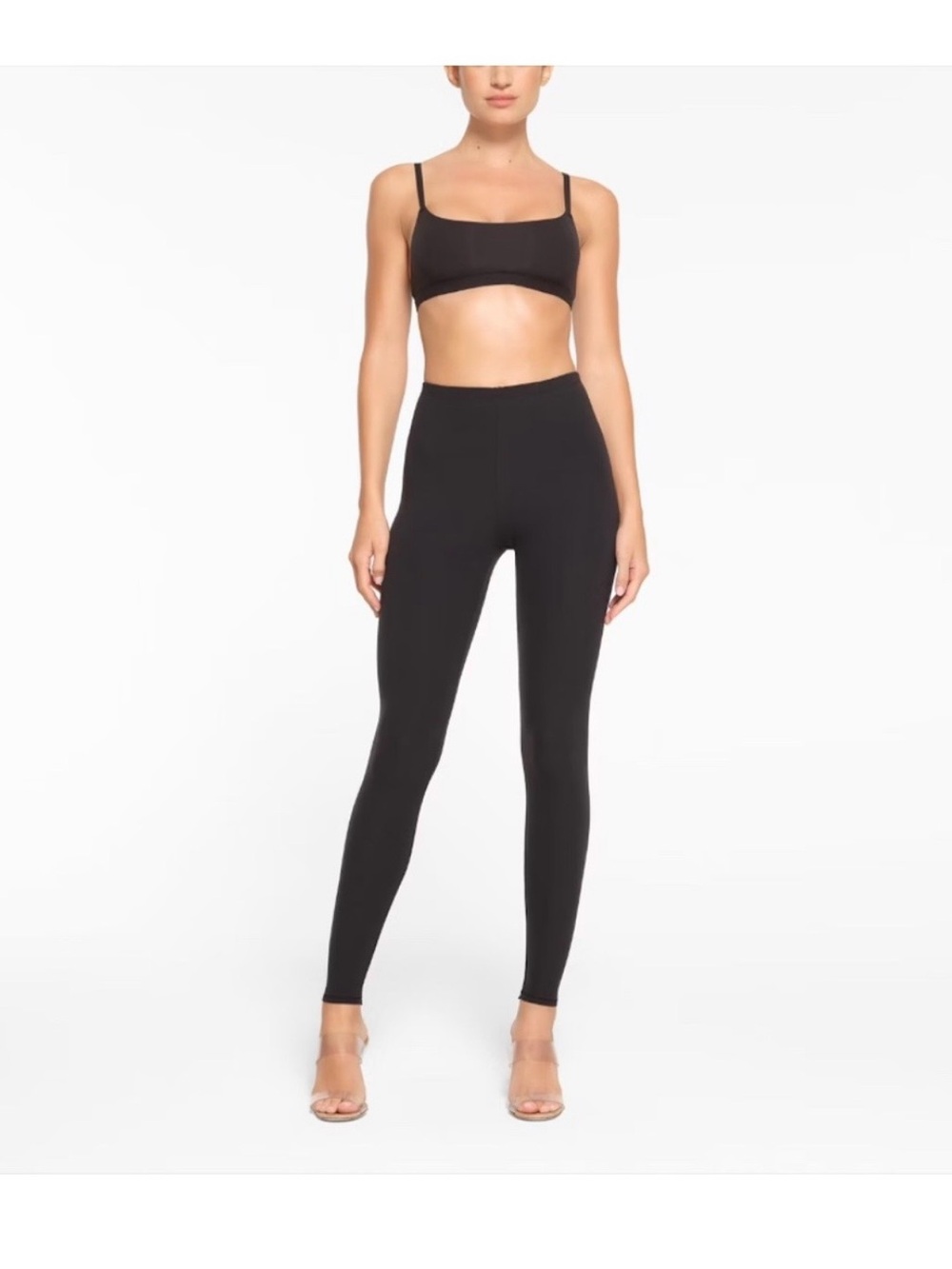 SKIMS Sculpting High-Waist Black Leggings